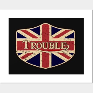 trouble is not triumph Posters and Art